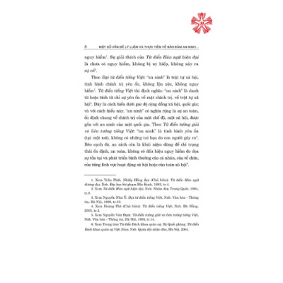 Một số vấn đề lý luận và thực tiễn về bảo đảm an ninh con người ở Việt Nam hiện nay (bản in 2023)