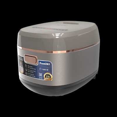 Nồi cơm điện cao tần 1.8 L Funiki HDH6668 - Công suất 1200W - Bảo hành 26 tháng - Hàng chính hãng