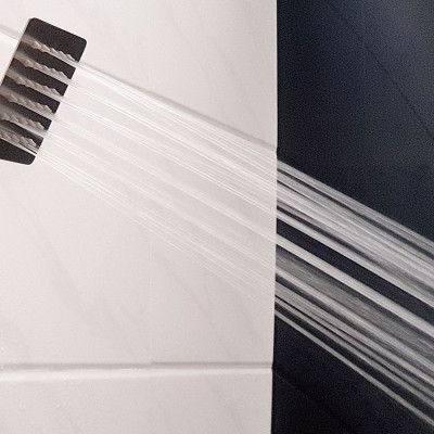 Bộ Dây Tay Sen Inox SUS 304 Vuông Eurolife EL-111SH-N (Trắng Vàng)