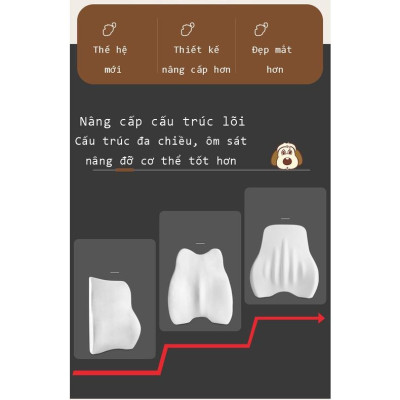 Bộ gối tựa cao su non mềm trên oto, xe hơi Icaroom