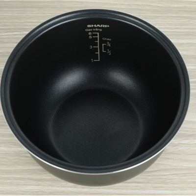 Nồi cơm điện tử Sharp 1.1 lít KS-COM110DV-WH, Công suất 790W - Hàng chính hãng