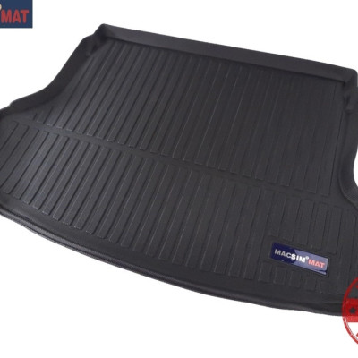 Thảm lót cốp xe ô tô Nissan X trail 2014-2017 nhãn hiệu Macsim chất liệu TPV cao cấp màu đen(088)