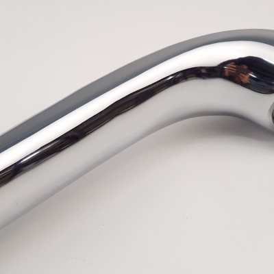 Tên sVòi rửa chén âm tường nóng lạnh Đồng mạ Chrome Eurolife EL-T015AT (Trắng bạc)