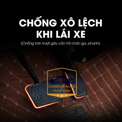 [FORD ECOSPORT] Thảm Trải Sàn, Lót Sàn Ô Tô 5D 6D Thiết Kế Theo Xe FORD ECOSPORT 2023 Chống Nước, Không Mùi - MẪU QUẢ TRÁM - Hàng Chính Hãng