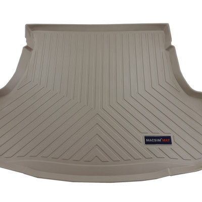 Thảm lót cốp xe ô tô TOYOTA YARIS 2013- 2017 nhãn hiệu Macsim chất liệu TPV cao cấp màu đen(285)