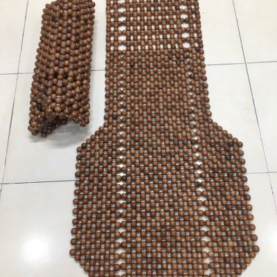 Đệm Lót Ghế Xe Ô Tô Hạt Gỗ Hương Cao Cấp ( video , hình thật )