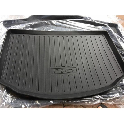 Lót cốp nhựa đen dẻo cho xe HUYNDAI I10 SEDAN/ HATCHBACK  nhựa TPO cao cấp