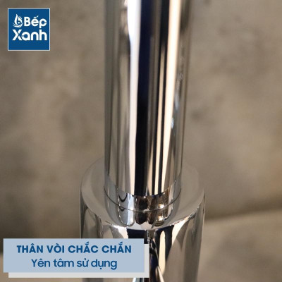 Vòi Rửa Chén Malloca K012C - Có Dây Rút - 2 Nguồn Nóng Lạnh