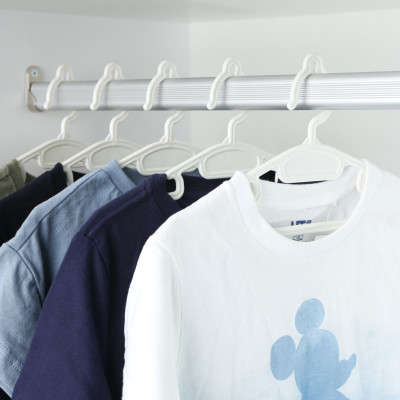 Set 10 chiếc móc áo mỏng trẻ em Hara 185 hàng cao cấp - giao màu ngẫu nhiên