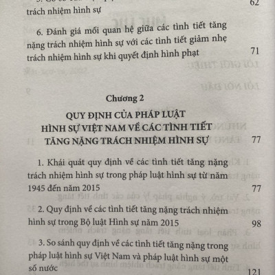 Các Tình Tiết Tăng Nặng Trách Nhiệm Hình Sự Trong Luật Hình Sự Việt Nam