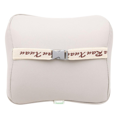 Gối Tựa Đầu Cao Su Non Bọc Da CIND QF002 Màu Xám