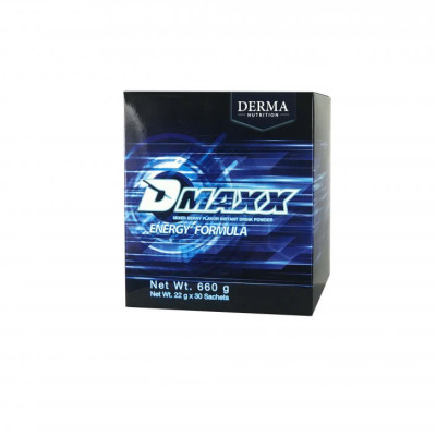 DMAXX thức uống bổ sung vitamin năng lượng có đường DAMODE 29 gói dùng thử màu xanh