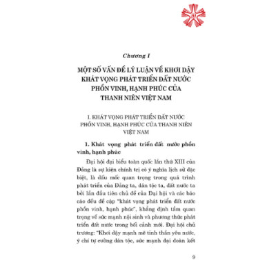 Khơi dậy khát vọng phát triển đất nước phồn vinh, hạnh phúc của thanh niên Việt Nam (bản in 2023)
