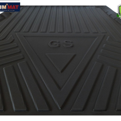 Thảm lót cốp qd xe ô tô Lexus GS 2013- 2018 nhãn hiệu Macsim chất liệu TPV cao cấp màu đen