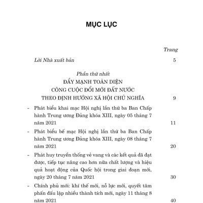 Biến thách thức thành cơ hội. Quyết tâm đột phá đưa đất nước phát triển nhanh, bền vững (bản in 2024)