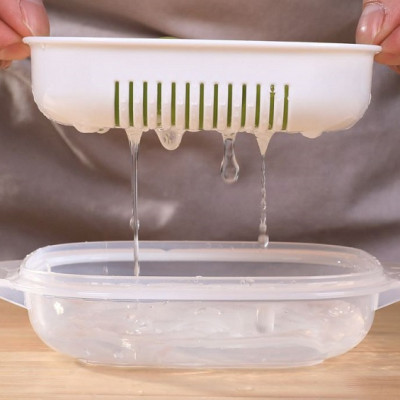 Hộp hấp thực phẩm dùng trong lò vi sóng Plump Pack A 340ml - Hàng nội địa Nhật Bản nhập khẩu chính hãng