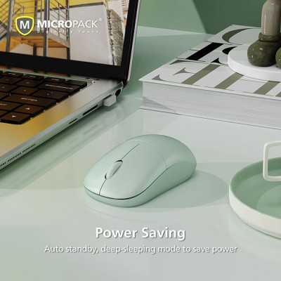 Chuột Không Dây MicroPack SPEEDY MINI 2 MP-712W Có Nhiều Màu Lựa Chọn Độ Phân Giải 1200cpi Phạm Vi Hoạt Động 10m Hàng Chính Hãng