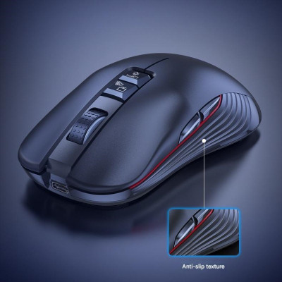 Chuột Không Dây Pin sạc M601 Cổng sạc TypeC chống ồn , chống mỏi cổ tay cho máy tính laptop hàng nhập khẩu