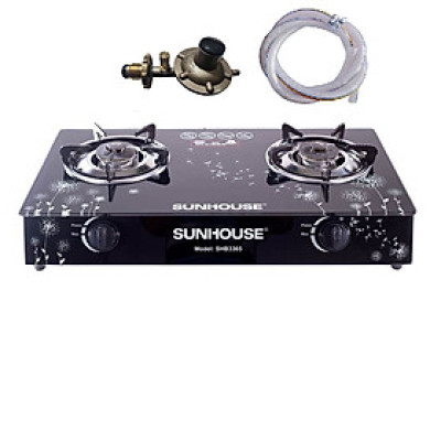 Combo Bếp Gas Dương Kính Sunhouse SHB3365 Kèm Van Dây - Chính Hãng