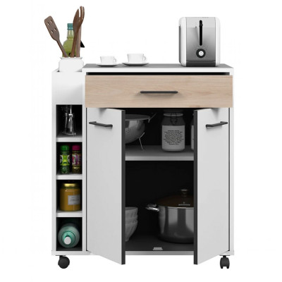 Tủ nhà bếp bằng gỗ cho gia đình thiết kế hiện đại SMLIFE Dimao