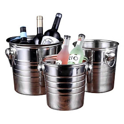 XÔ INOX ĐỰNG ĐÁ ƯỚP RƯỢU BIA