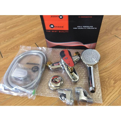 Bộ sen tắm cao cấp đồng chính hãng Rangos - RG-02S