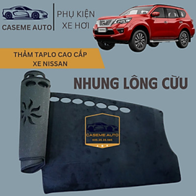 [NISSAN] Thảm Taplo 3 Lớp Dành Cho Các Xe Hãng NISSAN, Nhung Lông Cừu Cao Cấp - Hàng Chính Hãng