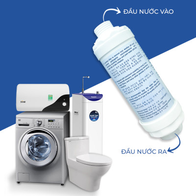 Combo vòi sen LUVA kèm lọc nước đa năng LUVA GK1