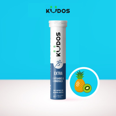 Thực phẩm bảo vệ sức khỏe KUDOS EXTRA HIGH DOSE VITAMINS & MINERALS (20 viên/tuýp)