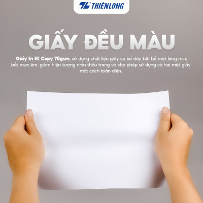 Combo 5 Ream Giấy Flexoffice A4 70 gsm - IK COPY PP-02 (500 TỜ/REAM)