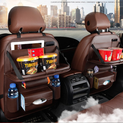 Túi Để Đồ Treo Sau Lưng Ghế Ô Tô Xe Hơi Da PU Cao Cấp (nhiều màu)