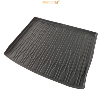 Thảm lót cốp sd4 xe ô tô BYD Atto3 2023+ Nhãn hiệu Macsim chất liệu nhựa TPE cao cấp màu đen