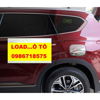 Ốp Nắp Xăng Mạ Crom Huydai Santafe 2022-2018 Cao Cấp