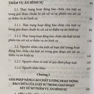 Hoạt Động Bào Chữa Của Luật Sư Trong Gia Đoạn Xét Xử Sơ Thẩm Vụ Án Hình Sự