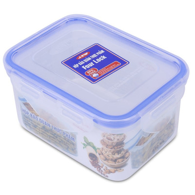 Hộp bảo quản thực phẩm 4 khóa 2504 - 450ml Song Long