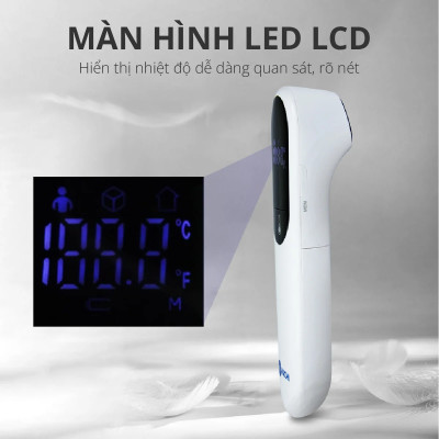 Máy Đo Nhiệt Kế Kachi JXB-315 Cảm Biến Hồng Ngoại có chứng nhận FDA Mỹ