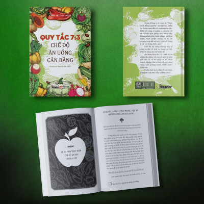 Sách - Quy Tắc 7:3 Chế Độ Ăn Uống Cân Bằng (Tác giả Cho Seung Woo - Dịch giả Kyoyeon & Nguyễn Ước)
