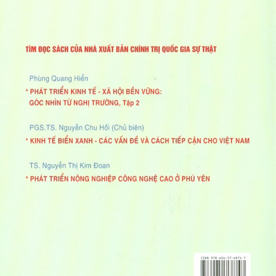 Giải Pháp Phát Triển Bền Vững Vùng Tây Nam Bộ Trong Bối Cảnh Mới (Sách Chuyên Khảo)