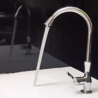 Vòi rửa chén lạnh Eurolife EL-RC03 (Trắng bạc)