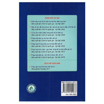 Sách - Bình luận bộ luật tố tụng dân sự, Luật trọng tài thương mại và thực tiễn xét xử