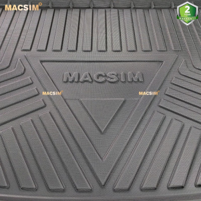 Thảm lót cốp xe ô tô (qd) LandRover Evoque 2019-nay nhãn hiệu Macsim chất liệu TPV cao cấp màu đen