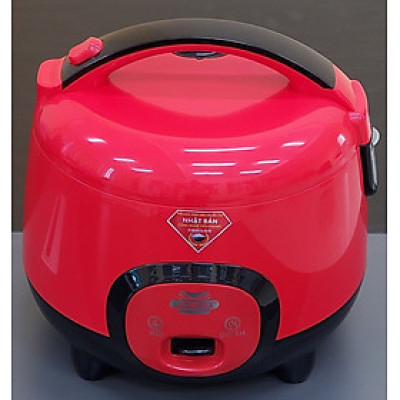 Nồi cơm điện 0.8 L Ladomax HA-7408 lòng niêu nấu cơm chín đều, có xửng hấp, cho 1- 3 người ăn - Hàng chính hãng