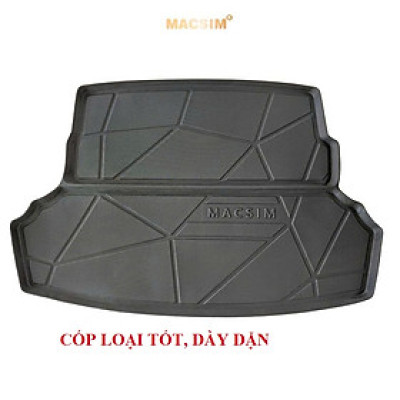 Lót cốp xe ô tô (qd) Hyundai Accent 2018-2021 chất liệu TPV thương hiệu Macsim màu đen