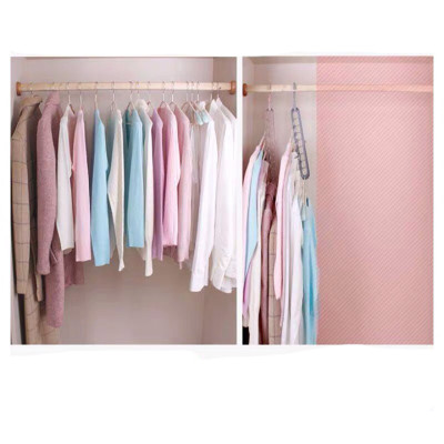 Combo 2 móc treo 9 nấc tiết kiệm diện tích giao màu ngẫu nhiên - MT9N