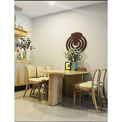 Bộ bàn ăn Vintage Juno Sofa 1m4