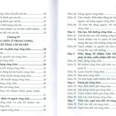 Luật Cán Bộ, Công Chức Và Văn Bản Hướng Dẫn Thi Hành