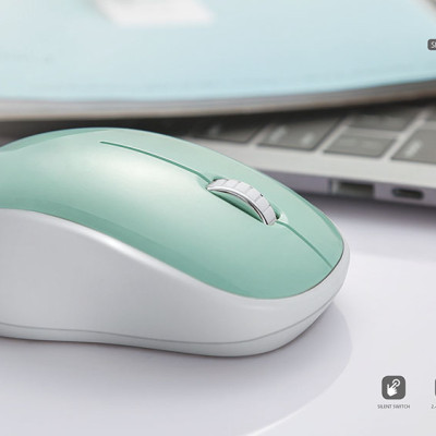 Chuột không dây MicroPack SPEEDY SILENT MP-771W Công Nghệ Giảm Tiếng Ốn Kiểu Dáng Đẹp Tiện Dụng Giảm Mỏi Tay Hàng Chính Hãng