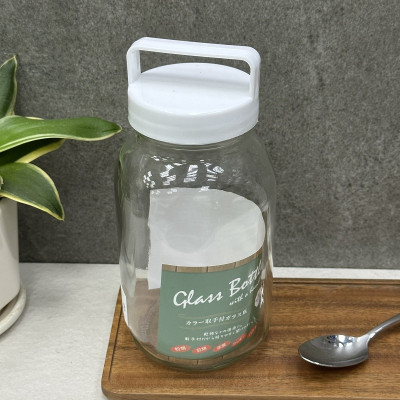 Chai thủy tinh có quai xách Echo Glass Bottle 1.0L - Hàng Nội Địa Nhật Bản