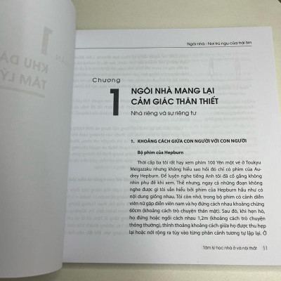Sách - Ngôi Nhà Nơi Trú Ngụ Của Trái Tim - Tâm Lý Học Nhà Ở Và Nội Thất