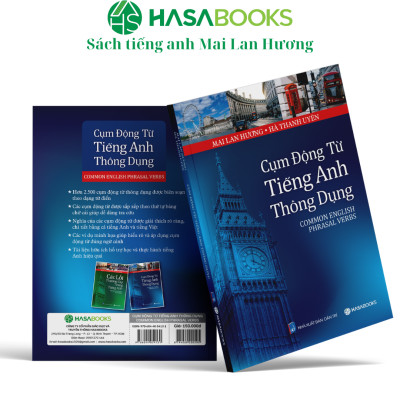 Combo 4 Cuốn Ngữ Pháp Tiếng Anh+ Giải Thích Ngữ Pháp + Cụm Động Từ + Các Lỗi Thường Gặp